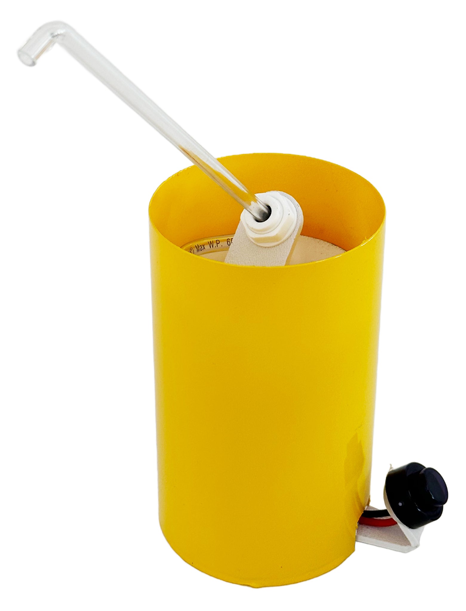 AquaPurr Decorator: Cylinder - Yellow