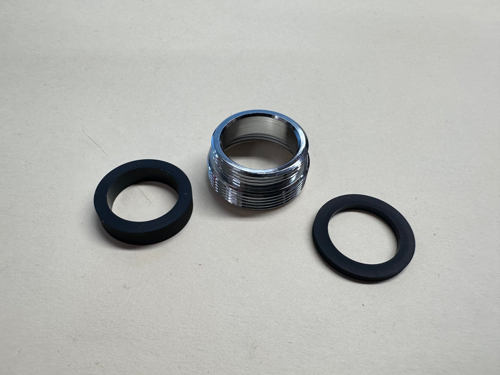 Adapter: 24mm male and 22mm female to 22mm (55/64