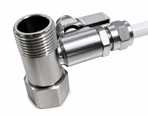 Plumbing Tee Valve 3/8