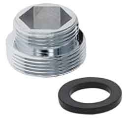 Adapter: 18mm male to 22mm (55/64