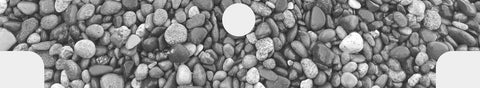 DecoWrap - Pebbles - Black and white - DW-0002