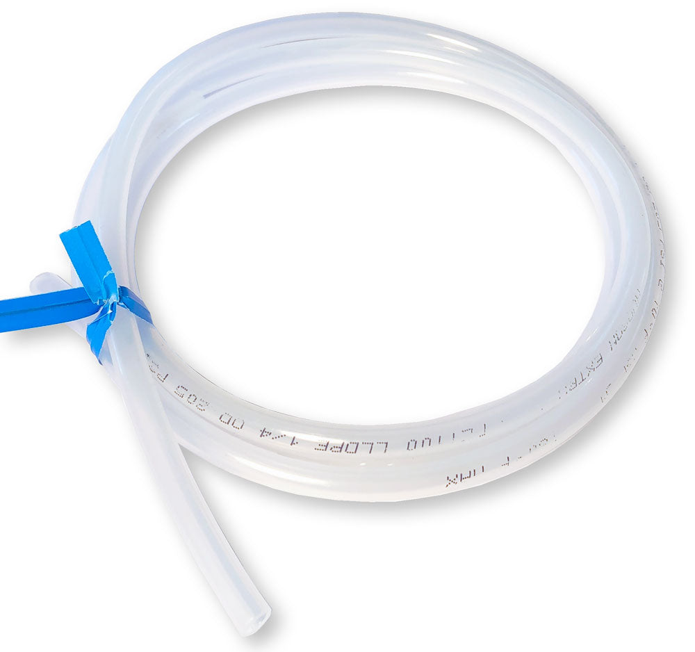 Flexible supply tubing: 6'