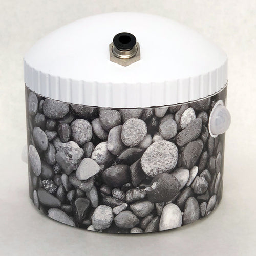 DecoWrap - Pebbles - Black and white - DW-0002